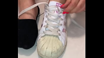 I Take Off My Dirty Shoes And Dirty Socks And Clean My Feet