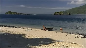 A Pair Of Couples Have Hardcore Sex On The Lovely Tropical Beach