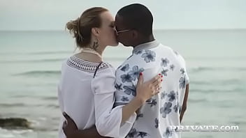 Belle Claire' First Anal Interracial Ends In Creampie