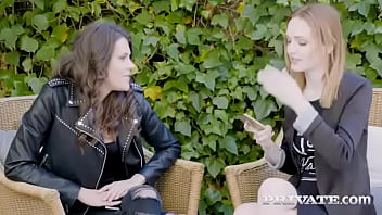 Belle Claire And Verona Sky On Stockings In Hot Trio