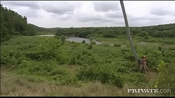 A Very Busty Tarra White Gets Pounded By The River