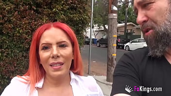 Doing Dirty Things Around Hollywood! Pablo And A Chubby Redhead