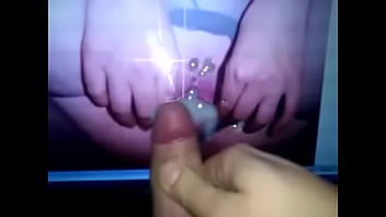 Sperma Verteilt Auf Sweetpussy