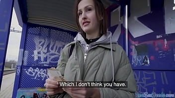 Pov Babe In Leather Fucked For Cash After Outdoor Flashing