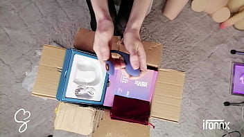 Sarah Sue Unboxing Big Box Of Sex Toys #3 From Ifonnx
