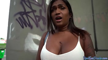 Black Pov Amateur Babe Fucked Outdoor 4cash After Casting