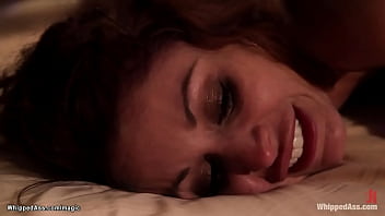 Busty Bound Dyke Down On Knees Whipped