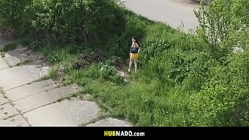 Perv Guy Stalking With A Drone But The Girl Notices! - Jenny Doll