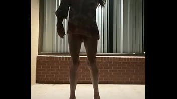 Connie Outdoors With Her Toy After Drinking Too Much