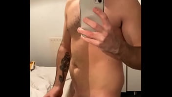 Pissed British Lad Wank No Cum