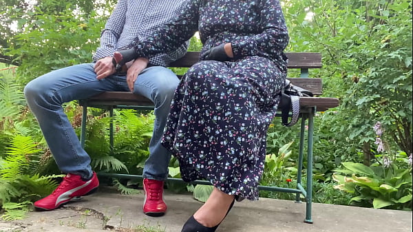 Cum For Hot Milf Cuckold Hubby Right Outside