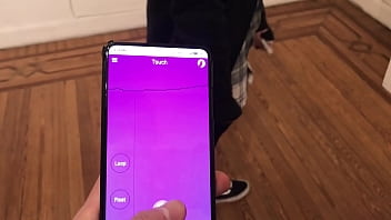 Playing With A Vibrator In An Art Gallery