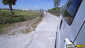 Flashing, Stripping And Fucking To Pay Back