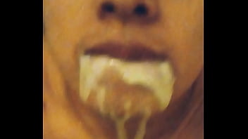 Mi Boquita Llena De Leche Espesa _me Encanta!!