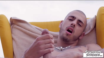 Southernstrokes Tattooed Jock Ari Nucci Masturbates Solo
