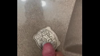 Cumming On Belt Buckle Request