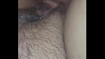 Fingering My Bbw Wife' Super Wet Creamy Hairy Pussy