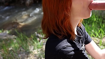 Gf Gives Blowjob On Hike