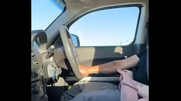 Jerking Off On The Road
