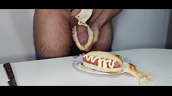 Food Porn #3 - Hot - Smearing My Dick In Toppings