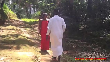 Reverend Fucking An African Goddess On His Way To Evangelism - Her Charm Caught Him And He Seduce Her Into The Forest And Fuck Her On Hardcore Banging