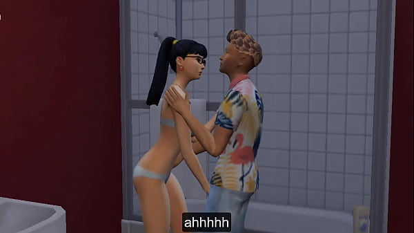 Asian Young Couple Fuck Hard In The Bathroom And Then In The Bedroom