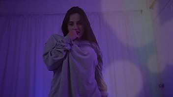 Natalie Dancing And Taking Off Her Clothes