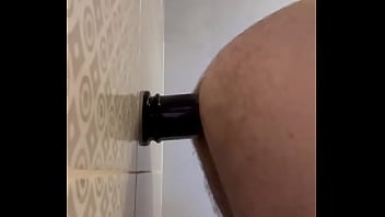 First Time Tushy Black Big Dildo