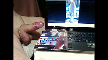 Sperma Auf Eine Versaute Schlampe Und Den Schwanz Eines Geilen Kerls Gespritzt