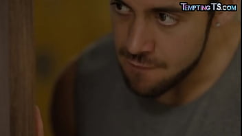 Busty Ts Black Mamba Barebacked In Locker Room By Her Man