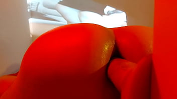 Fodendo O Dildo E Gozando