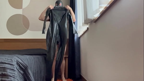 Wearing A _the Latex Collection_ Catsuit