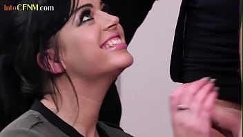 Cfnm Office Classy Babes Jerk Cock In Group While Talk Dirty