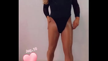 Body Negro Tacones Negros