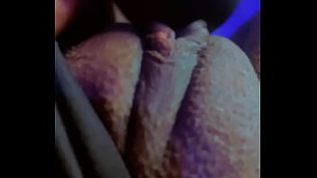 Amateur Ebony Girl Masturbating And Moaning With Wand