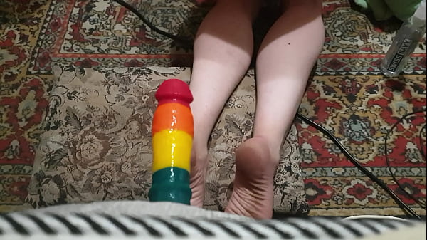 Sasha Earth Hot Solo Anal Sex Jumping On Dildo
