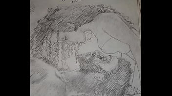 Sketch Titled Foreplay In Lingerie