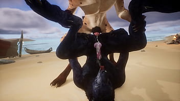 Wolf Lets Hyena Cum In His Mouth - Wildlife