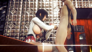 Hentai Uncensored 3d - Karen Handjob And Blowjob Uncensored - Japanese Asian Manga Anime Film Game Porn