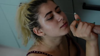 Gave A Blowjob In The Kitchen