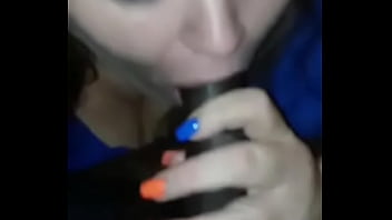 Bbw Half Hard Sucking Dick