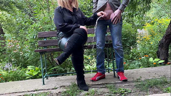 Naughty Milf Is Horny Enough To Do It In Public