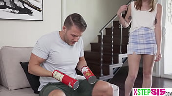 Stepsister Teen Alex Kane Knew A Way To Get Her Stepbrother Unstuck