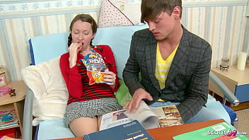 Bro Seduce Cute Virgin Step Sister To Her First Anal Sex