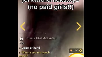 Horny Chick On Free Cam Site Jerking With Me