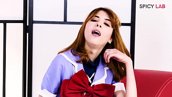 Young Woman Craving For Dildo