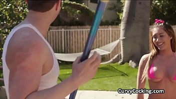 Fucking Sporty Big Tit In Micro Bikini