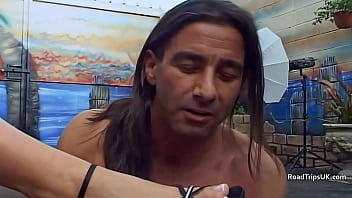 Fiveway Outdoor Sex With A Couple Of British Milfs