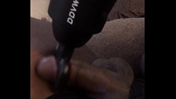 Hand Free Cum With Massage Gun