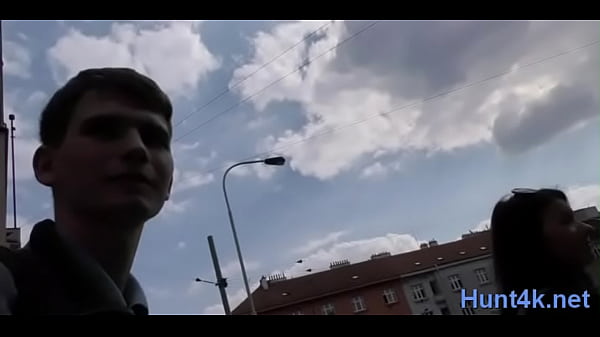 Shaft Enters Twat Of An Aroused Brunette Teenie